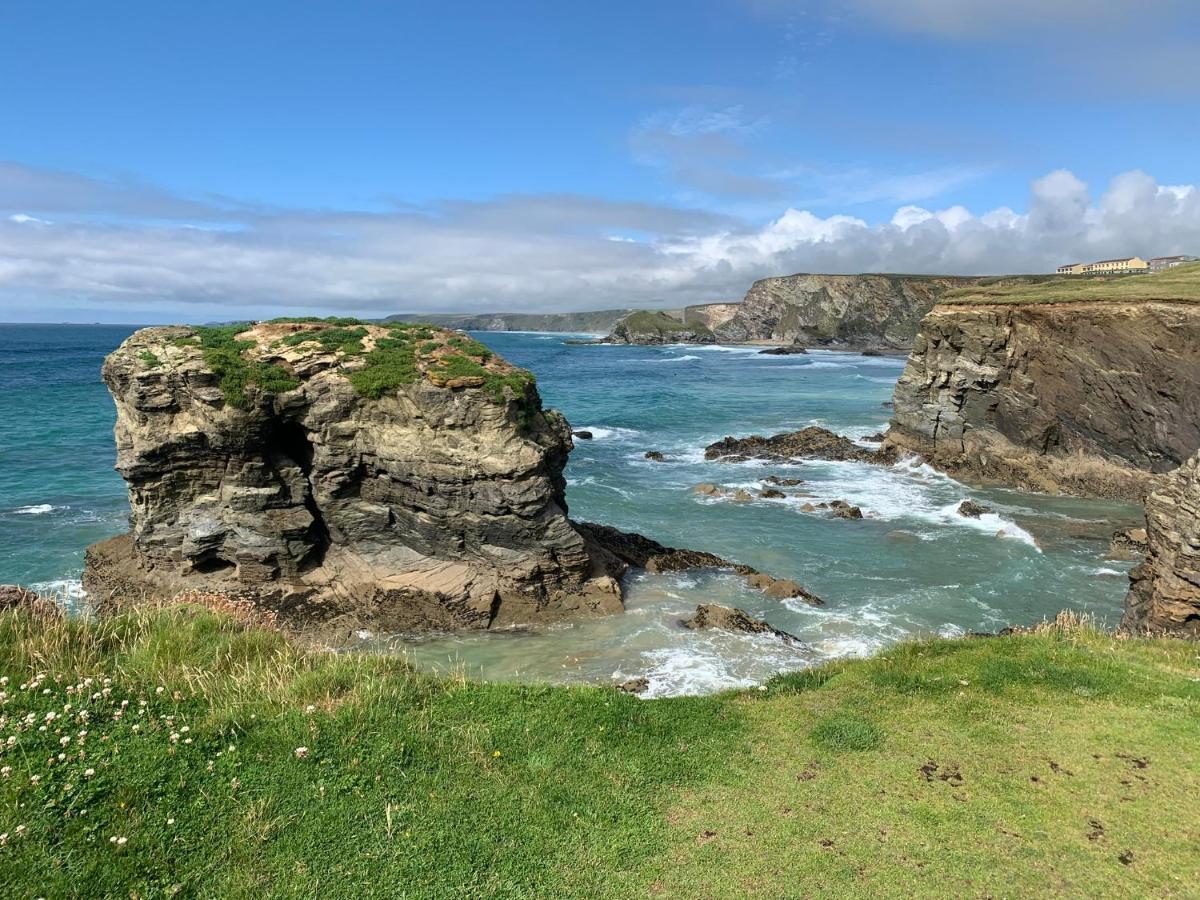 Mollys Retreat Pet Friendly Three Bed Caravan With Small Garden Newquay Bay Resort Quieter Area Of Park Esterno foto